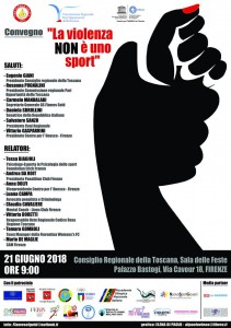 Convegno La violenza non è uno sport Convegno La violenza non è uno sport